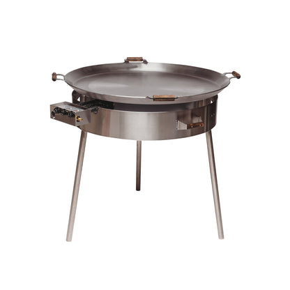 GrillSymbol Paella Cooking Set PRO-960, ø 96 cm (pan 5 mm steel ø 96 cm, gas burner ø 60 cm)