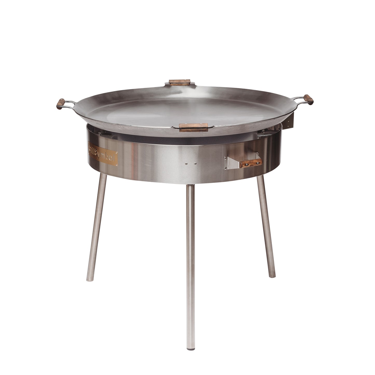 GrillSymbol Paella Cooking Set PRO-960, ø 96 cm (pan 5 mm steel ø 96 cm, gas burner ø 60 cm)