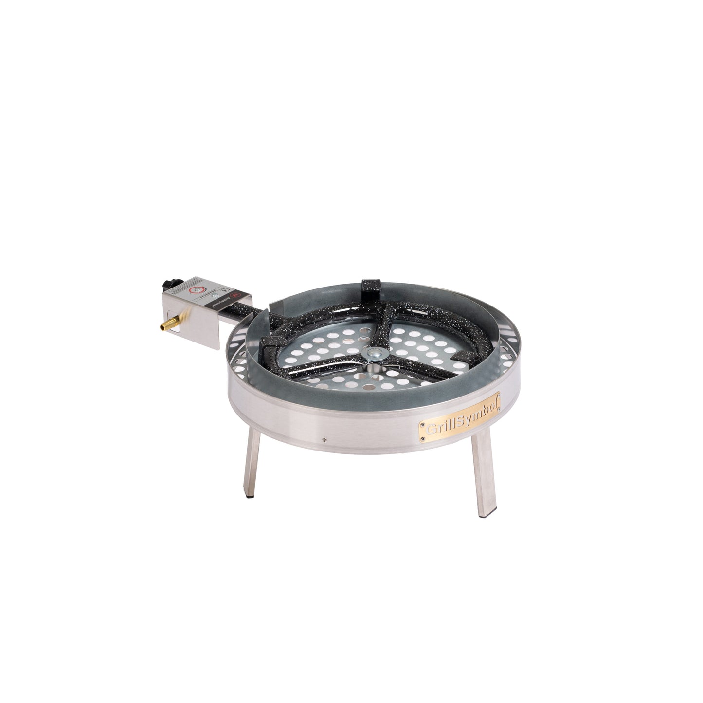 GrillSymbol Wok Burner Set PRO-450, ø 45 cm (wok pan ø 45 cm, gas burner ø 30 cm)