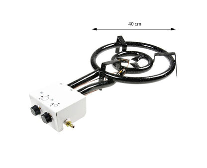 GrillSymbol Indoor and Outdoor Paella Gas Burner IB400  ø 40 cm/13,5kw