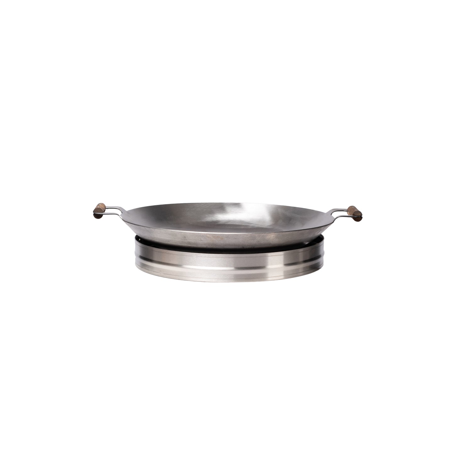 GrillSymbol Cataplana Set PRO-545 inox CAT (gas burner, windshield, legs, pan + lid)