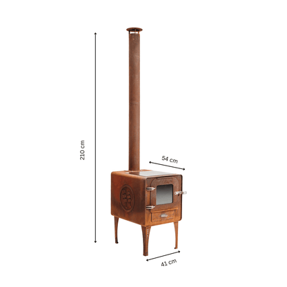 GrillSymbol Wood-Burning Stove Amigo