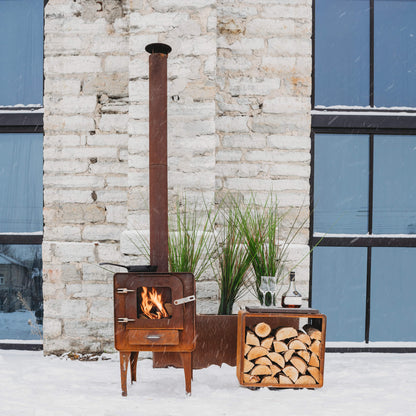 GrillSymbol Wood-Burning Stove Amigo