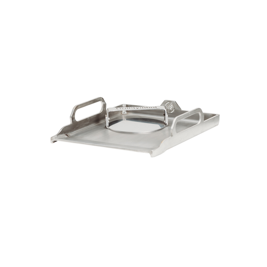 GrillSymbol Burger Press and Plancha Set Inox