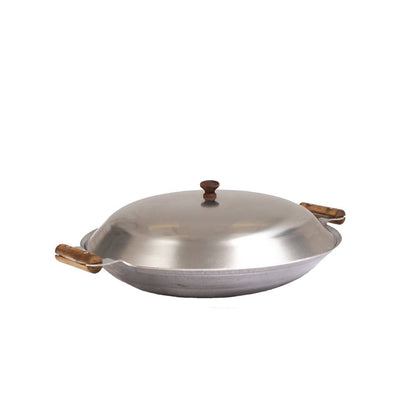 GrillSymbol Wok Burner Set PRO-450 inox, ø 45 cm (wok pan ø 45 cm, gas burner ø 30 cm)