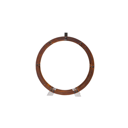 GrillSymbol Corten Steel Firewood Basket Hugo, ø 58 cm