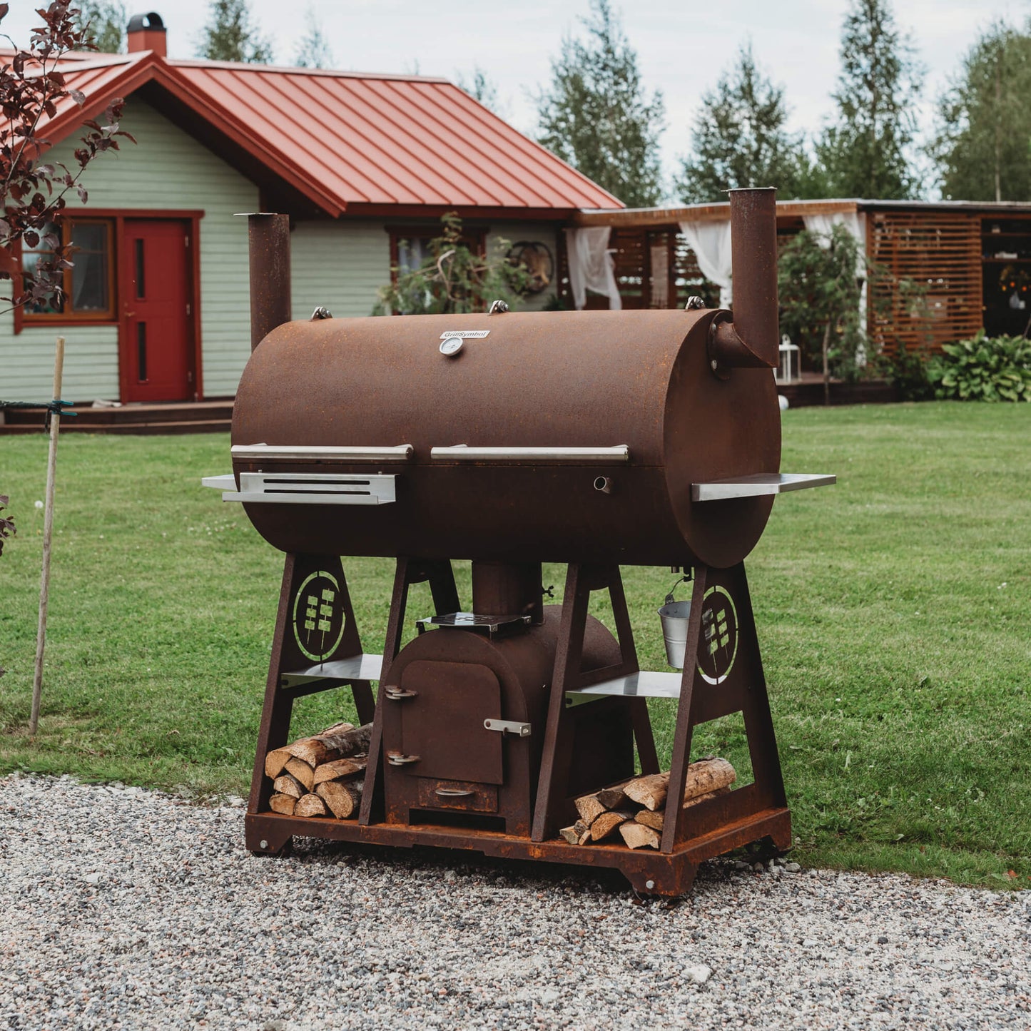 GrillSymbol BBQ Smoker Smoky Beast XL