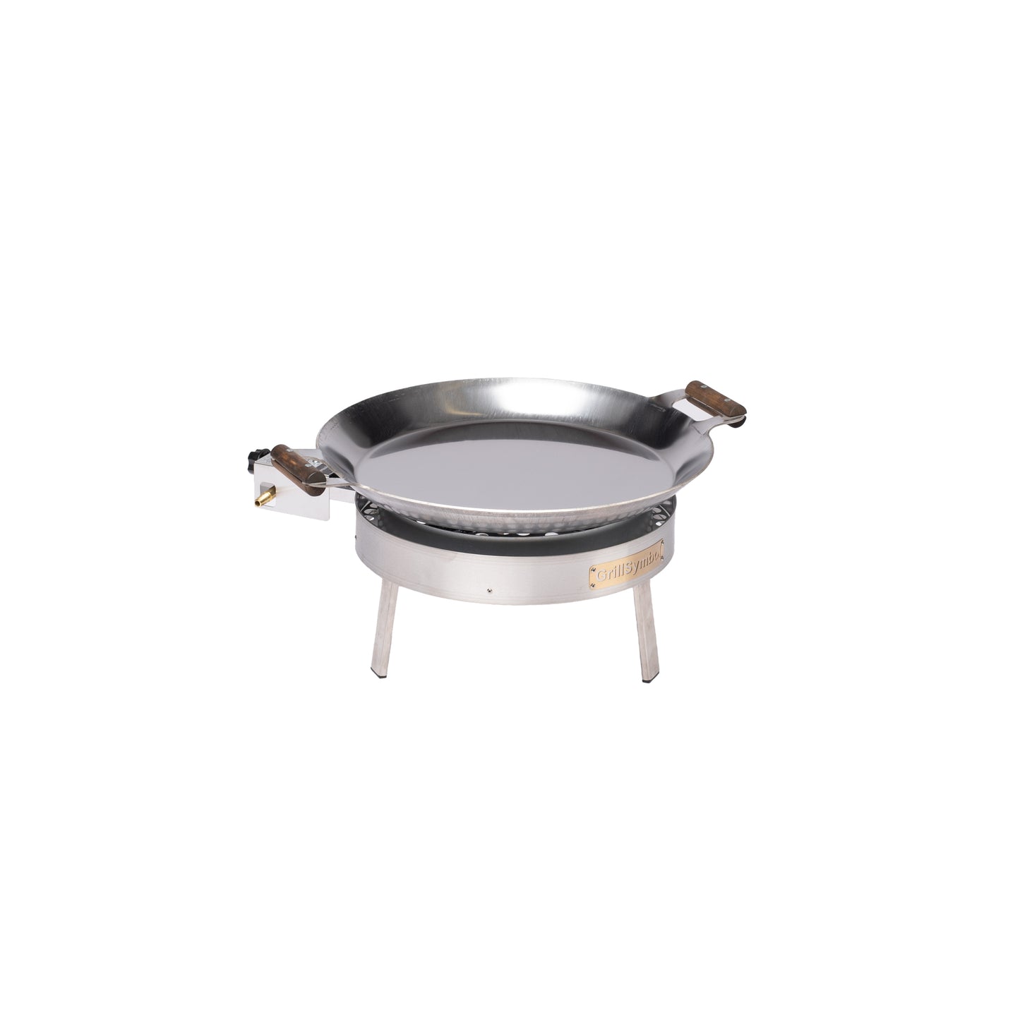 GrillSymbol Paella Cooking Set PRO-460 inox, ø 46 cm