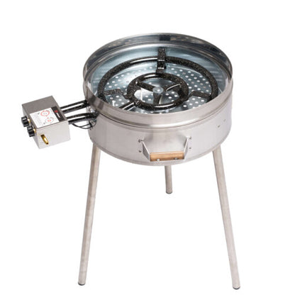 GrillSymbol Cataplana Set PRO-545 CAT (gas burner, windshield, legs, pan + lid)