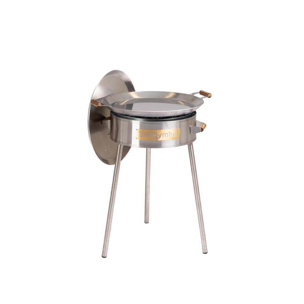 GrillSymbol Paella Cooking Set PRO-580 inox, ø 58 cm