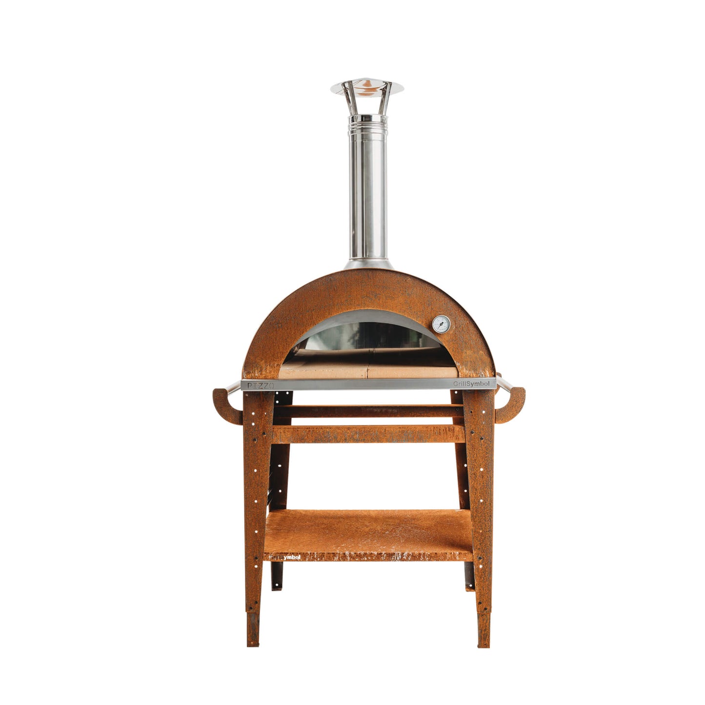 GrillSymbol Wood Fired Pizza Oven with Stand Pizzo-set