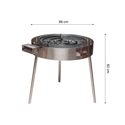 GrillSymbol Outdoor Paella Gas Cooker TW-960(gas burner ø 60 cm/21 kW)