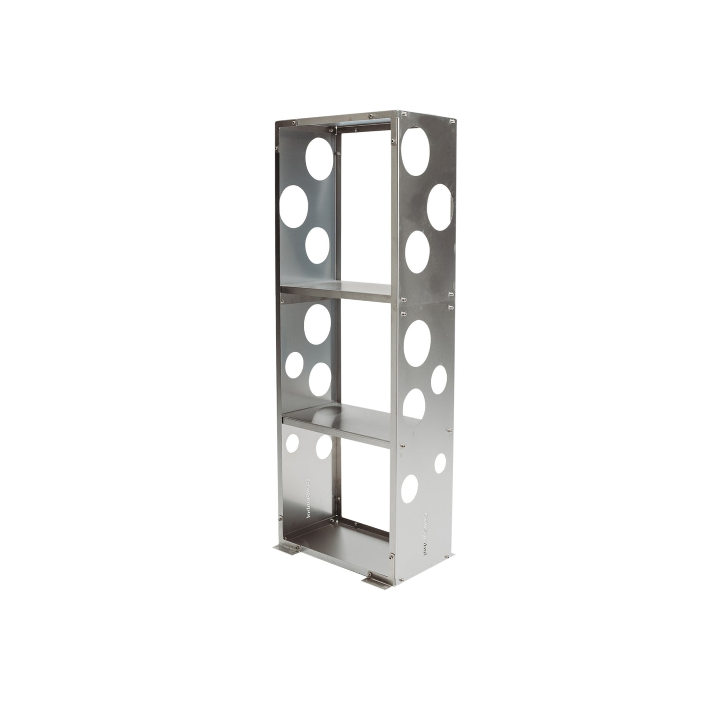 GrillSymbol Stainless Steel Firewood Rack WoodStock L  (size 60x37x170 cm)