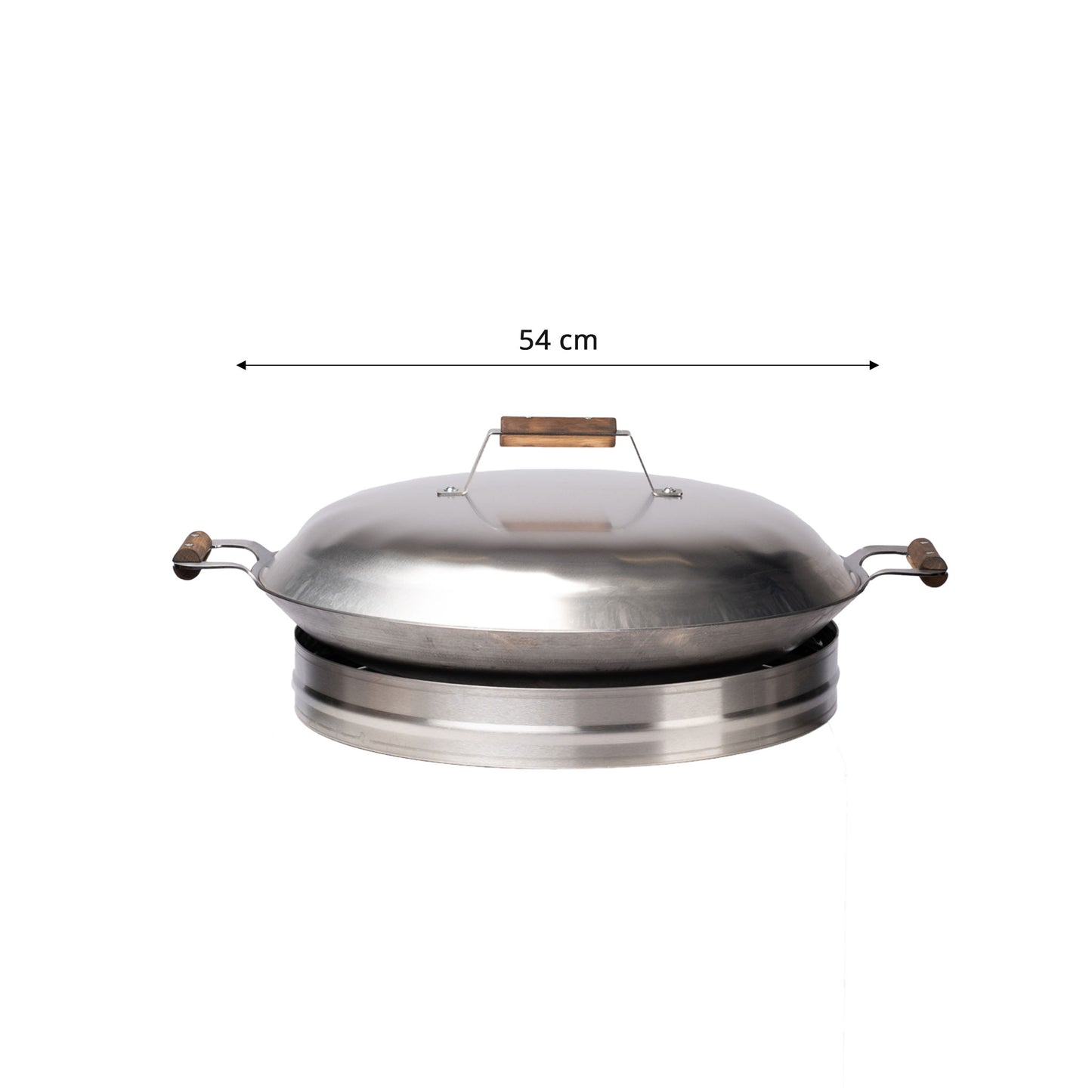 GrillSymbol Cataplana pan+adapter WS-545 CAT (Cataplana pan + adapter + lid. Suits for PRO-450 and 450 inox models)